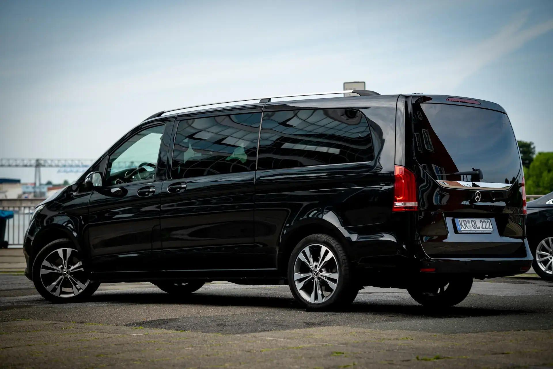 V Klasse von QualityLine im Shuttle Service